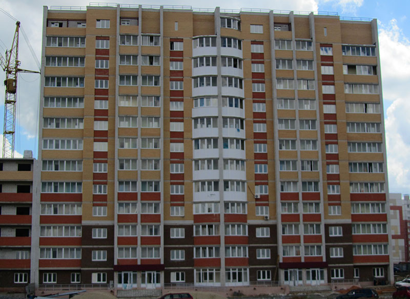 Жилое здание №16 29 микрорайоне г. Липецка